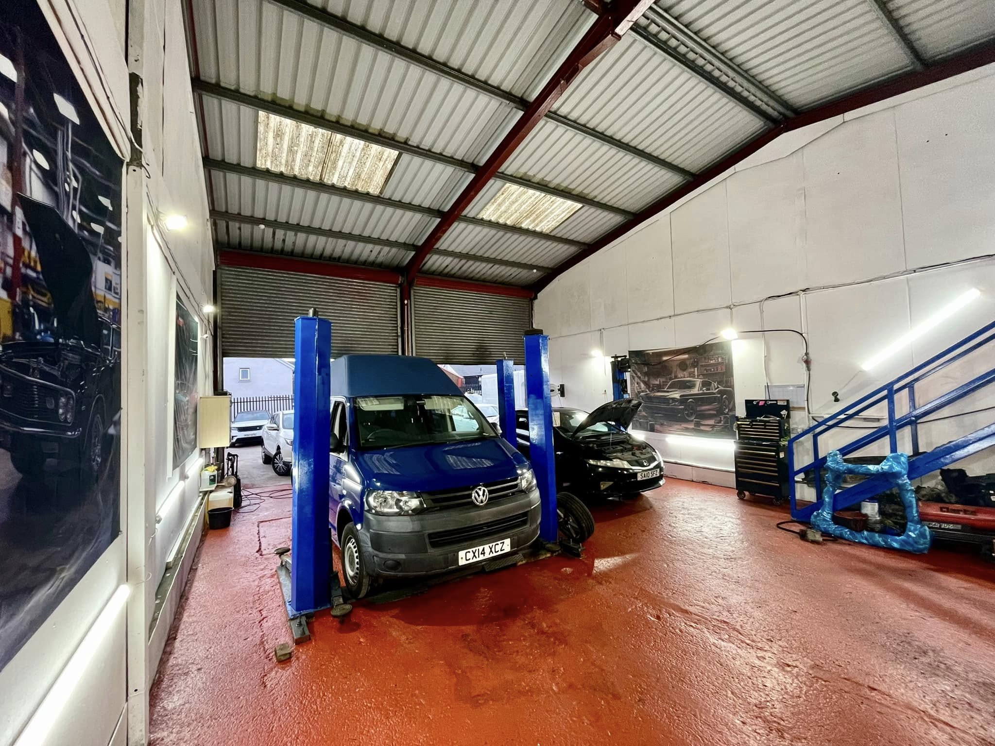 Vehicle inspection at JSA Garage