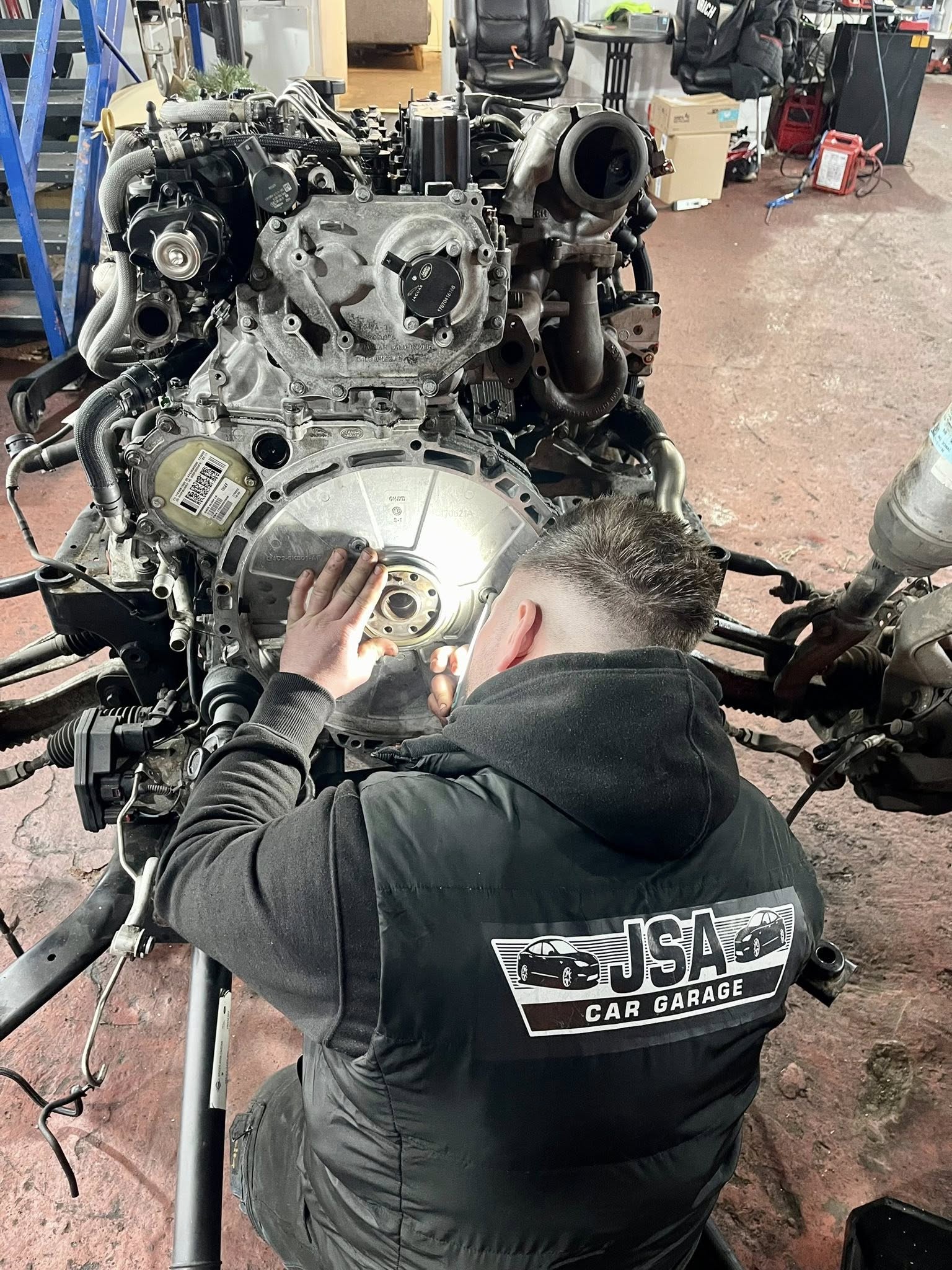 Turbocharger repair at JSA Garage